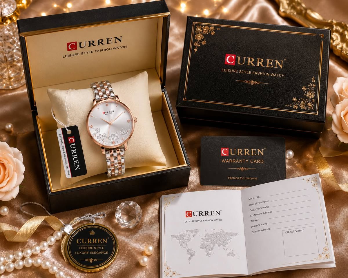CURREN Latest Design Women Quartz Watch